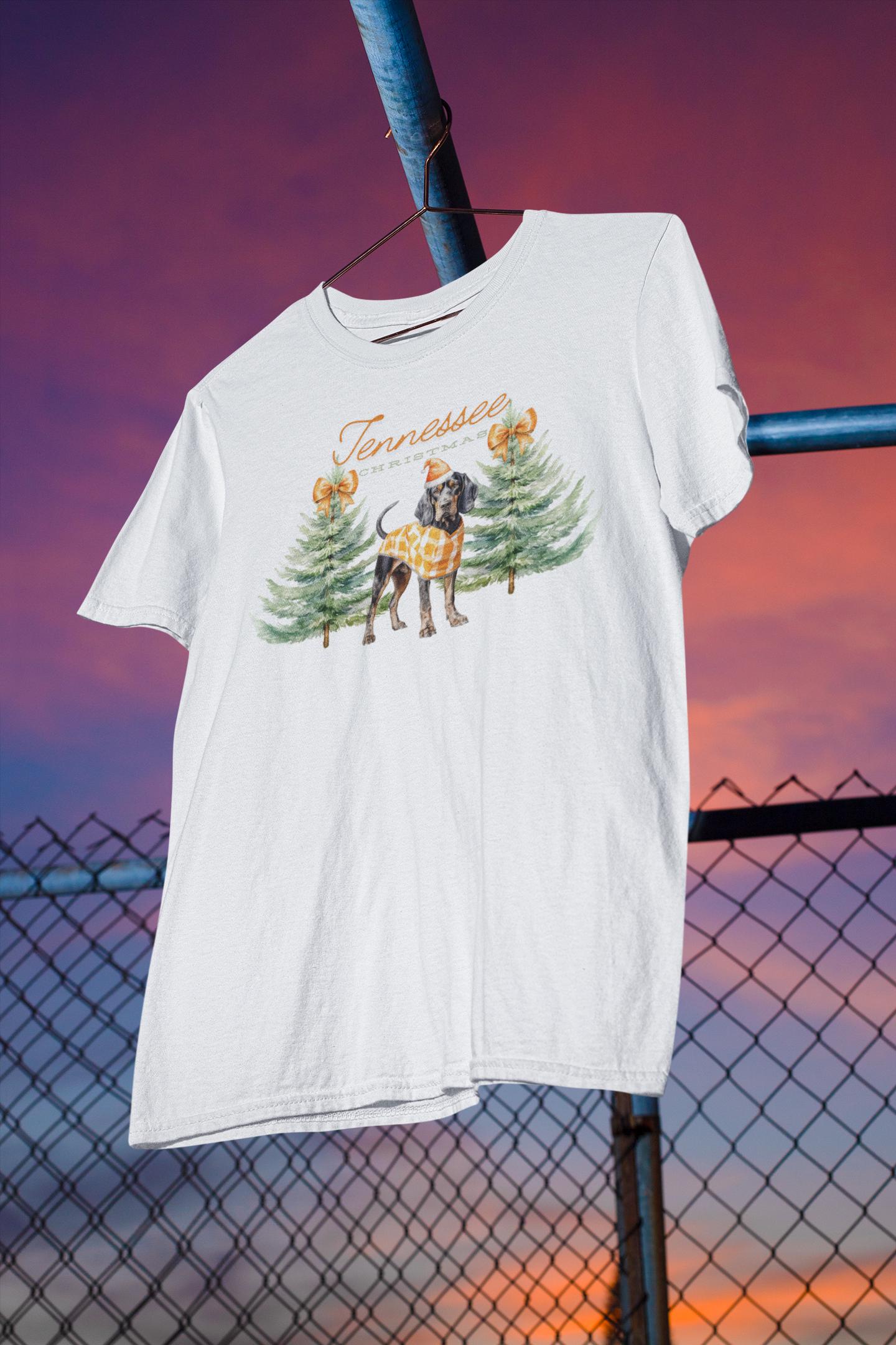 Tennessee Christmas Shirt | Go Vintage Vols Holiday Tee | Smokey Christmas Gift | Long Sleeve & Sweatshirt Options | UT Game Holiday Shirt