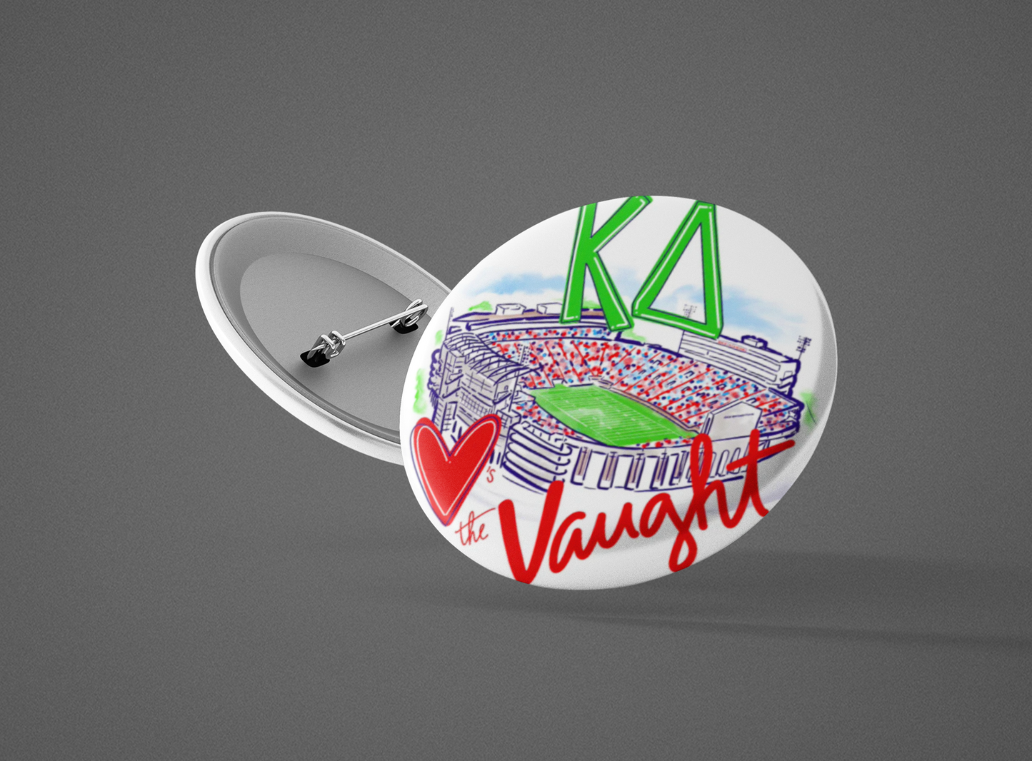 OLE MISS Button/ Pack of 3/ Pick your sorority