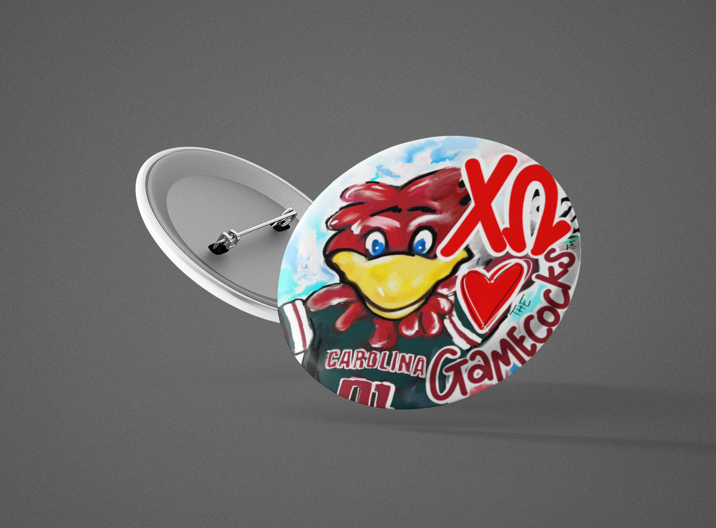 Single Mascot Pin| Pick your sorority and school-