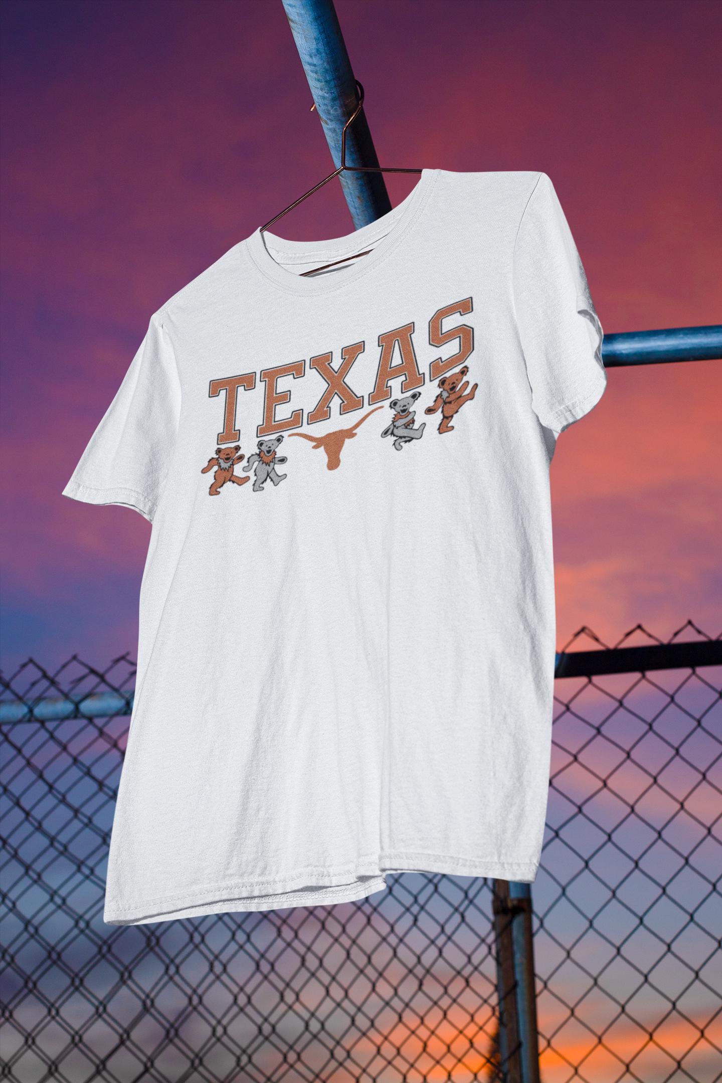 Grateful Dead x University of Texas - Longhorns. Dancing in Austin
