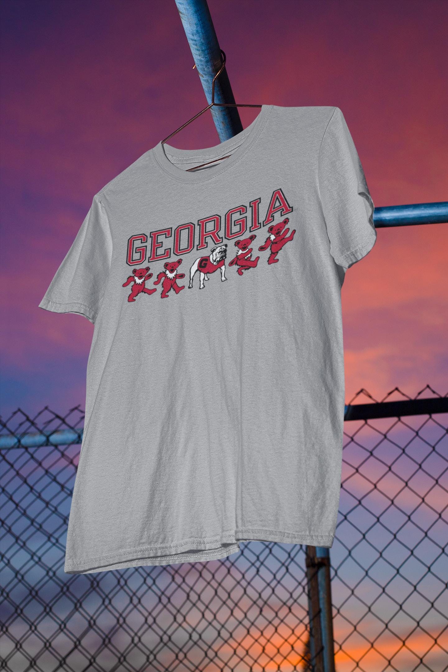 Georgia Bulldogs Dancing Bears T-Shirt – Vintage College Tee