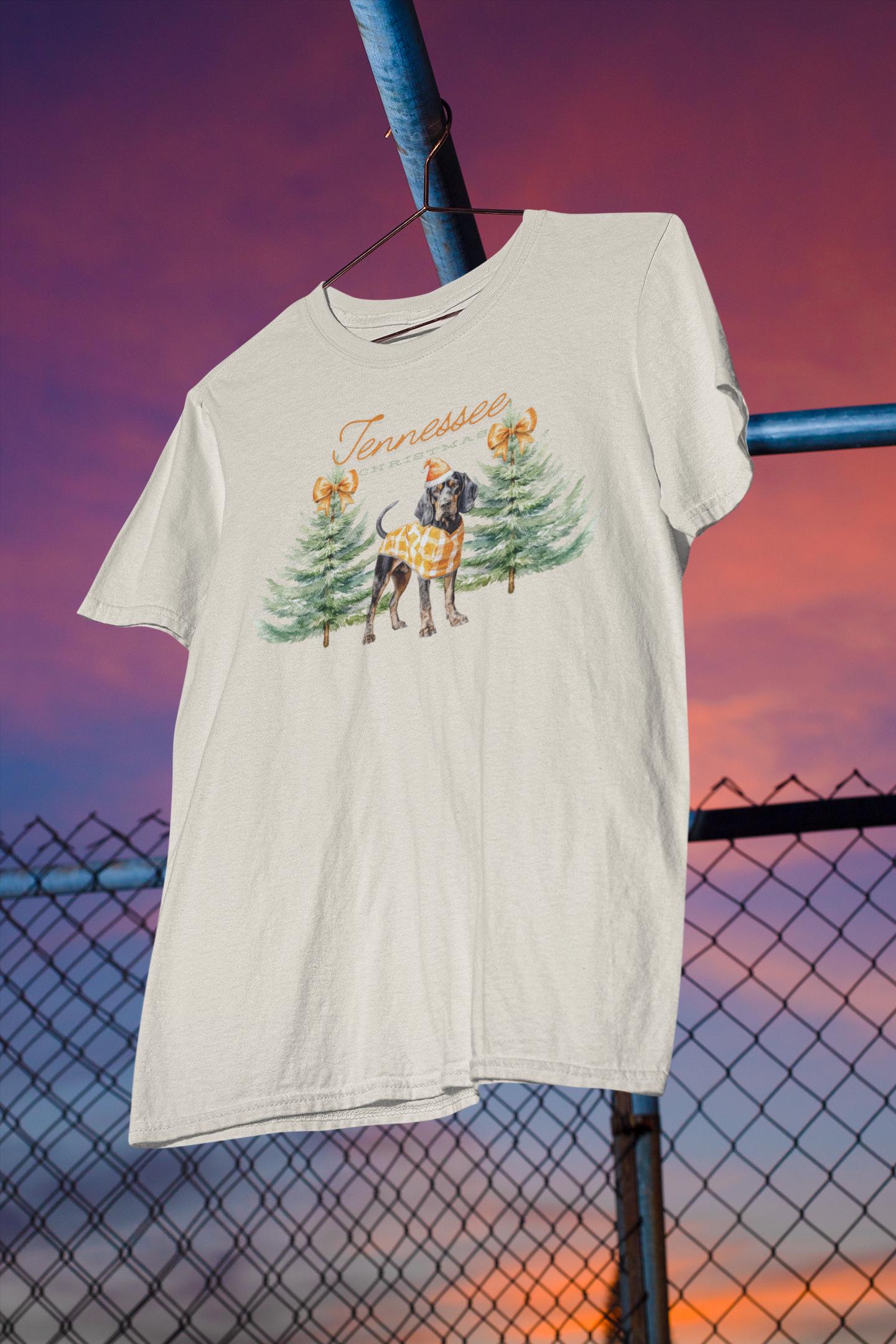 Tennessee Christmas Shirt | Go Vintage Vols Holiday Tee | Smokey Christmas Gift | Long Sleeve & Sweatshirt Options | UT Game Holiday Shirt