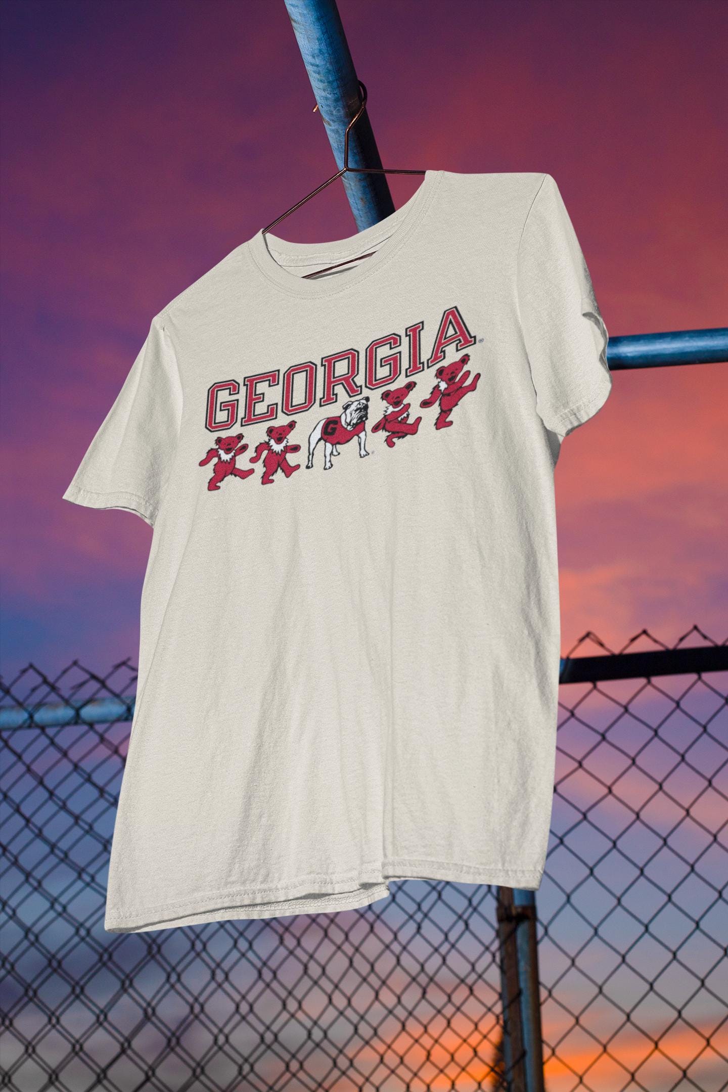 Georgia Bulldogs Dancing Bears T-Shirt – Vintage College Tee