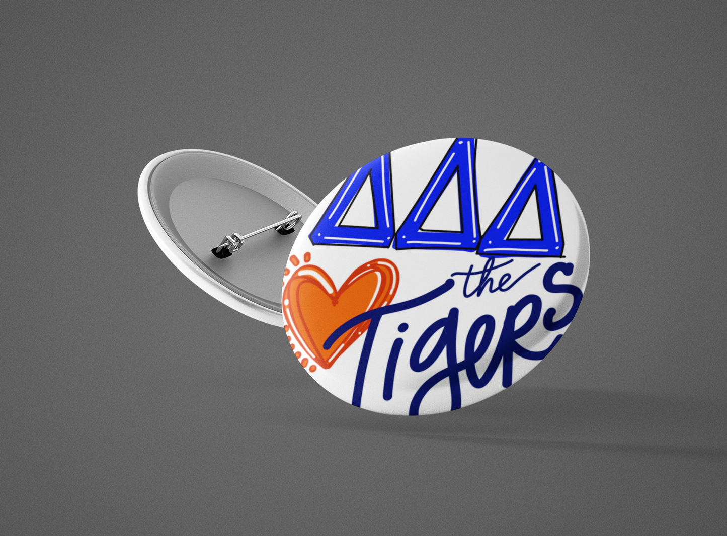 LSU Buttons/ Pack of 3/ Pick your sorority