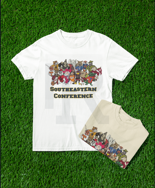 New SEC Mascots Shirt – Perfect Game Day Gift for SEC Fans • Texas & Oklahoma Included gifts for him
