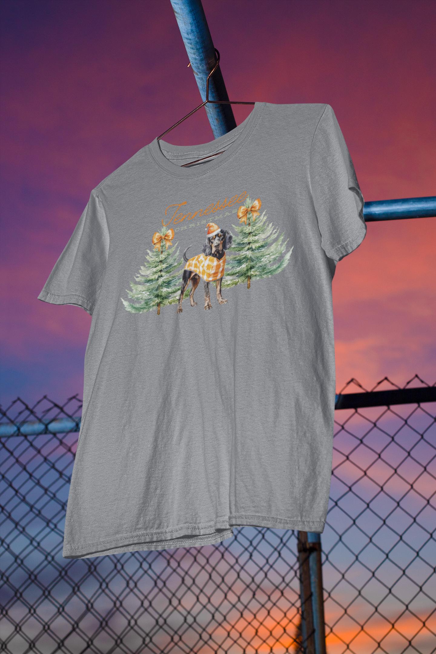 Tennessee Christmas Shirt | Go Vintage Vols Holiday Tee | Smokey Christmas Gift | Long Sleeve & Sweatshirt Options | UT Game Holiday Shirt