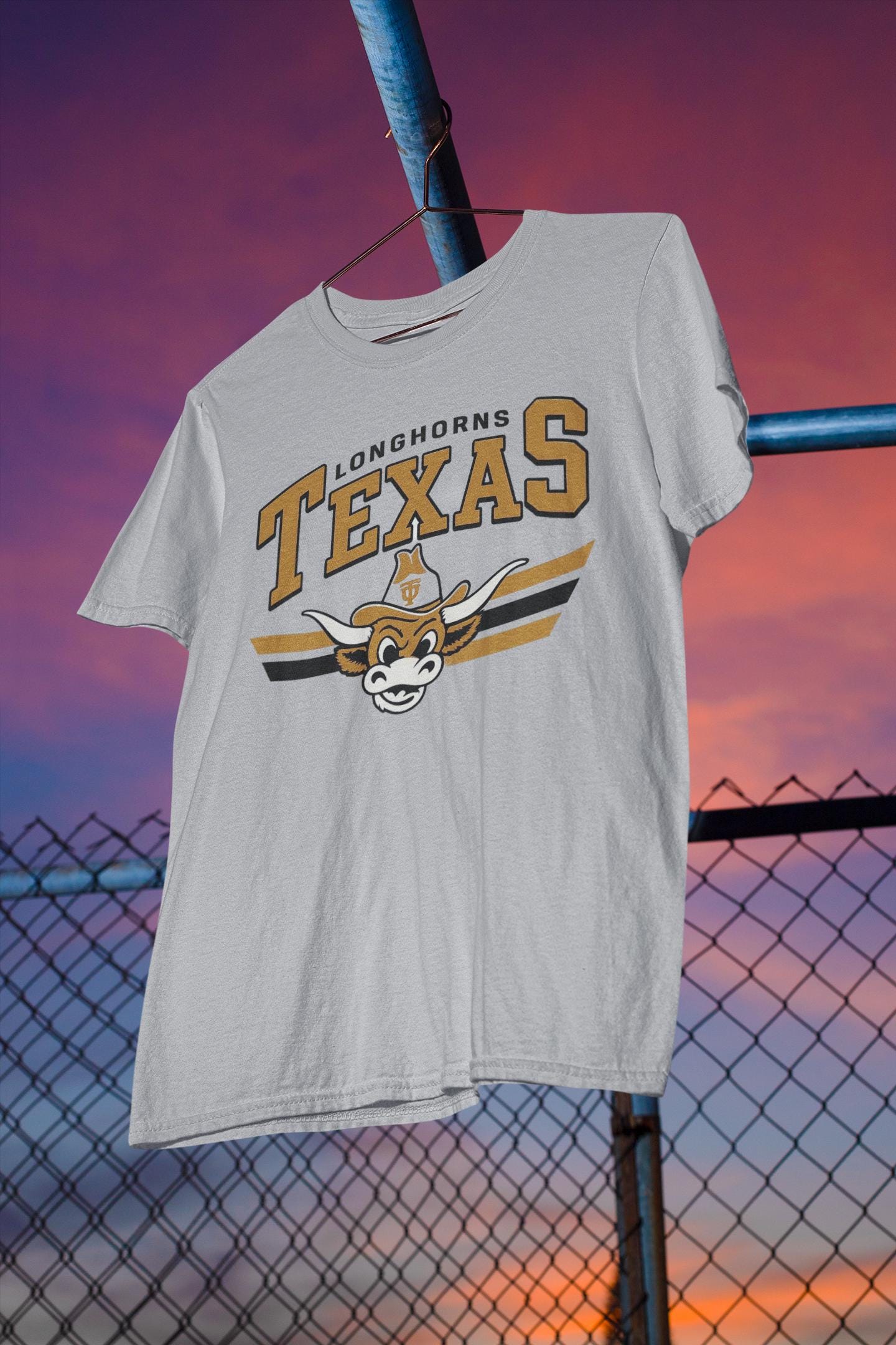 Retro UT Longhorns Graphic Tee • Vintage Texas Game Day Shirt