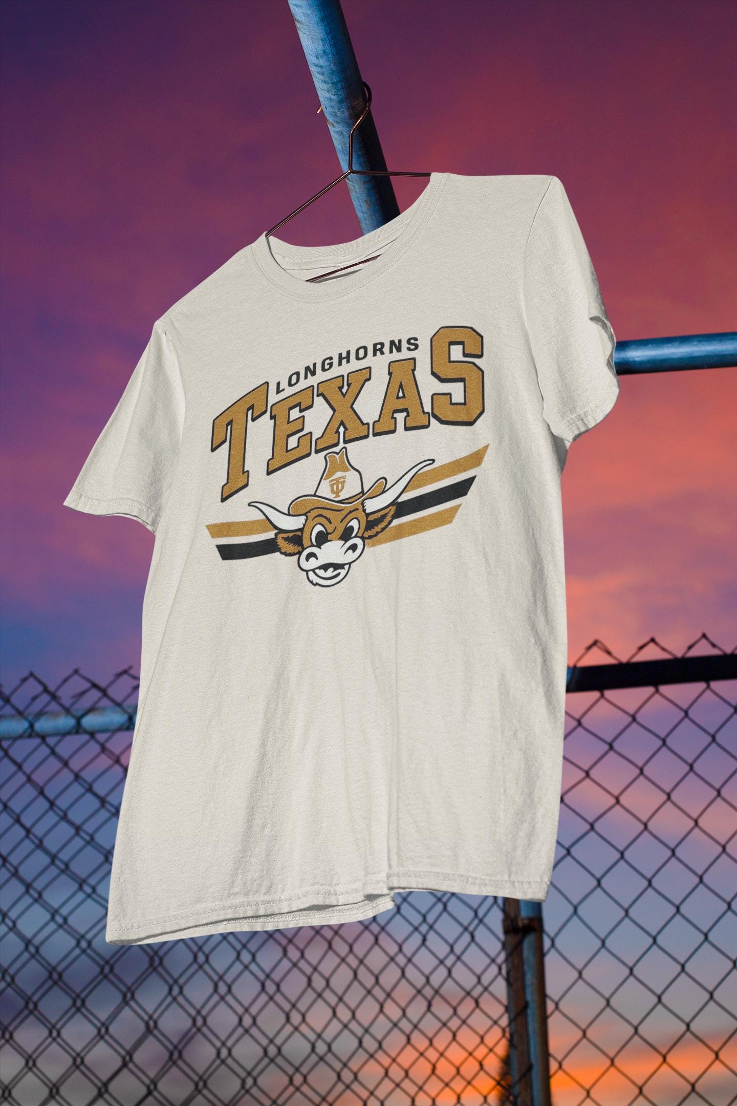 Retro UT Longhorns Graphic Tee • Vintage Texas Game Day Shirt