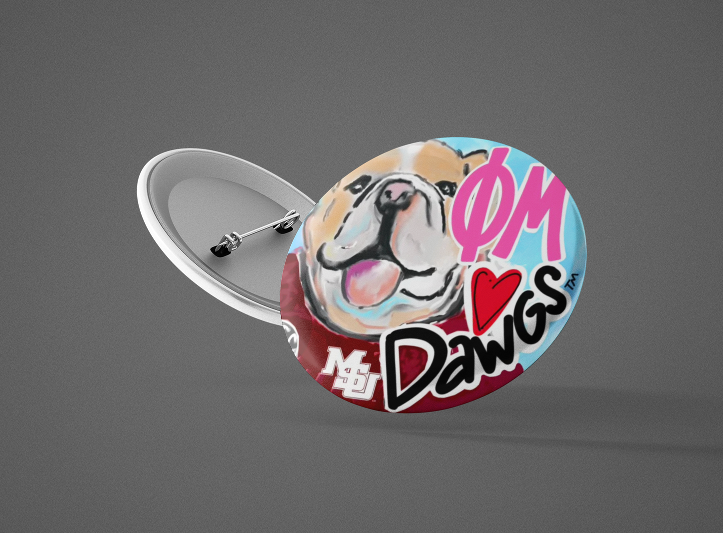 Single Mascot Pin| Pick your sorority and school-