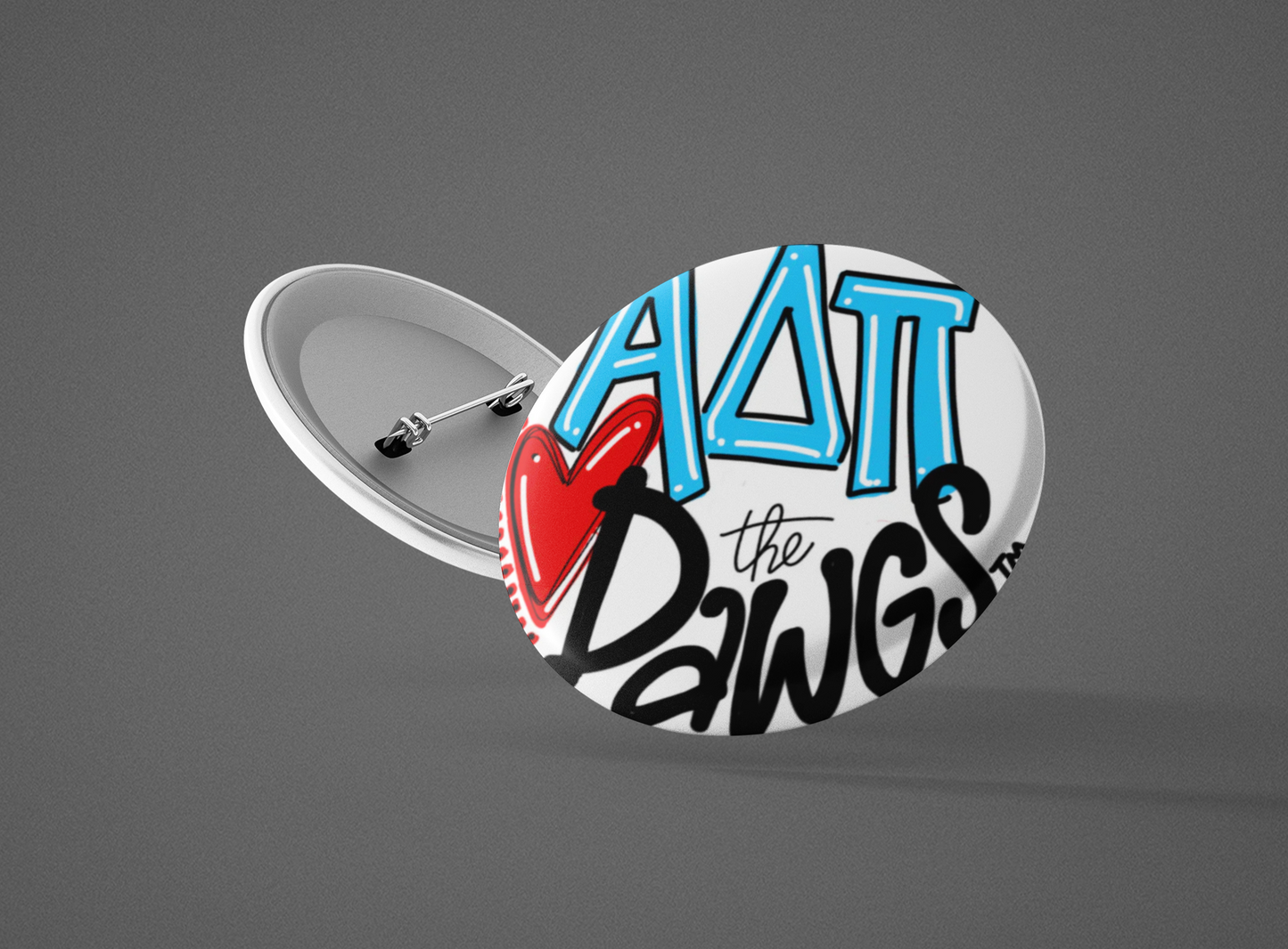 Georgia Button/ Pack of 3/ Pick your sorority